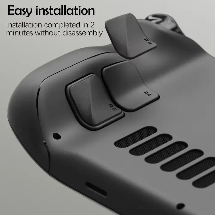 Ensemble d'amélioration des boutons arrière de protection pour plate-forme vapeur