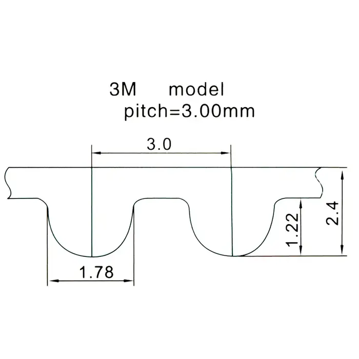 3M entraînement par courroie dentée pour Karcher FC3 FC5 nettoyeur de sol dur sans fil Premium X.605-500 accessoires