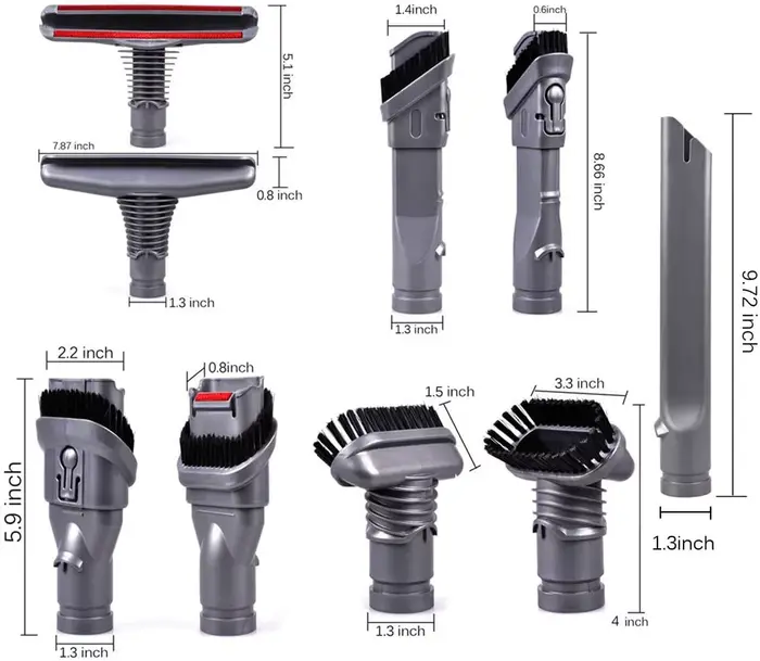 Accessoire d'aspirateur pour Dyson V6 DC30 DC31 DC34 DC35 DC39 DC41 DC44 DC45 DC52 DC58 DC59 DC61 DC62 DC63 DC74 pièce