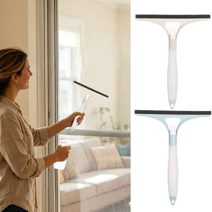 Raclette de nettoyage multi-usages pour salles de bain