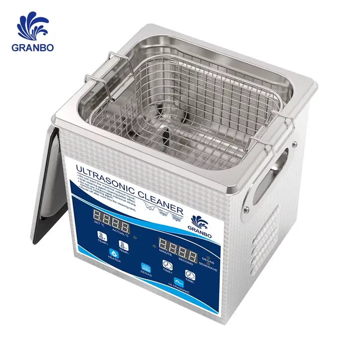 Nettoyeur à ultrasons verre bijoux montre outils 1L 40KHz Machine de nettoyage
