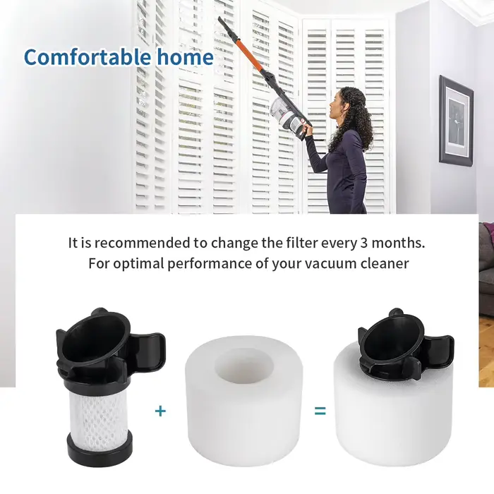 Filtre en mousse et HEPA pour aspirateur Shark NV350