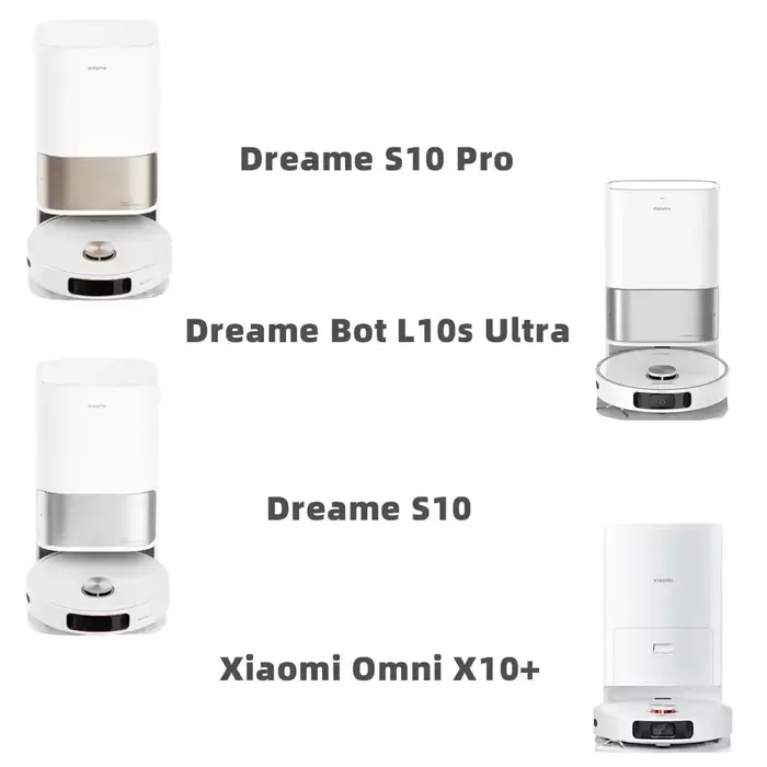 Pour XIAOMI Mijia Omni 1S B101CN B116 X10 + accessoires Dreame L10s Ultra / S10 Pro brosse latérale