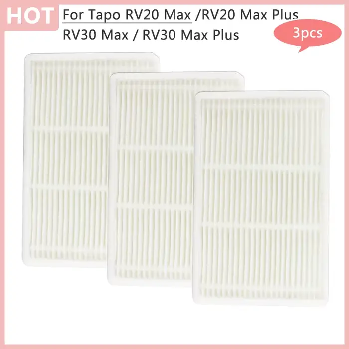 Accessoires pour aspirateur robot Tapo RV20 Max /RV20 Plus /RV30 Max /RV30 Plus : brosse principale,