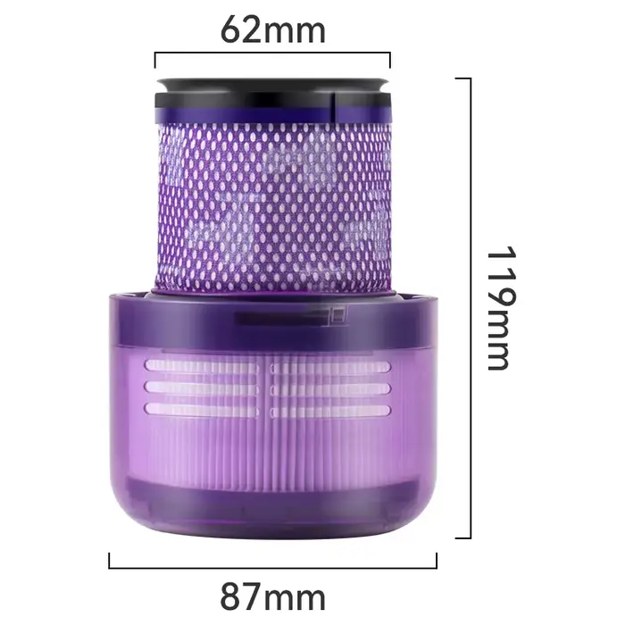 Filtre HEPA de remplacement sans fil pour aspirateur Dyson V10 Silm