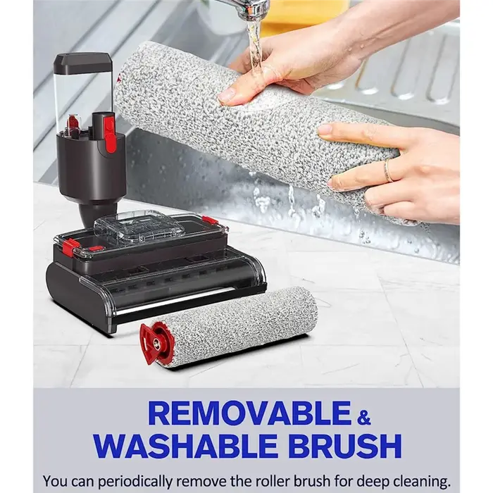 Tête de nettoyage électrique humide et sec pour aspirateur Dyson V15 V8 V7 V10 V11
