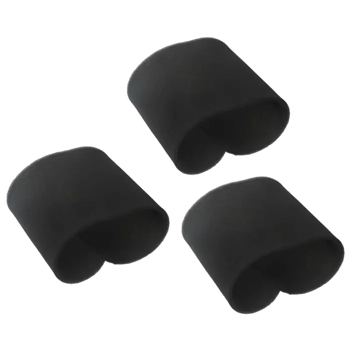 Ensemble de 3 filtres en mousse de remplacement pour aspirateur sec et humide BT, compatible avec VC
