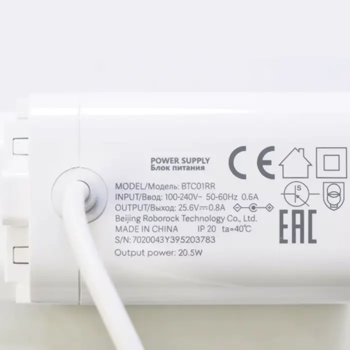 Véritable adaptateur secteur pour aspirateur à main Xiaomi Mijia SCWXCQ01RR 25.6V 0.8A chargeur alimentation