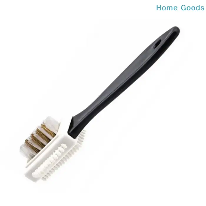 Brosse de nettoyage 3 faces pour chaussures en daim