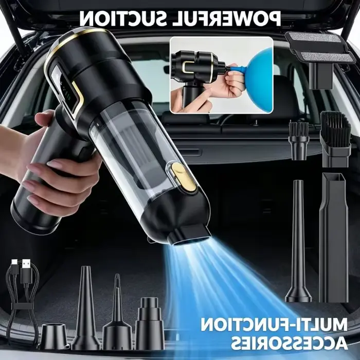 Aspirateur à main sans fil mini puissant 998000PA pour voiture