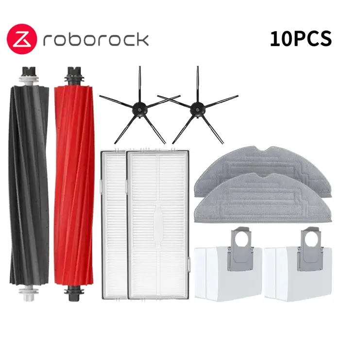 Roborock S8 S8 Pro Ultra S8 + robot aspirateur vadrouille Choth sacs d'aspirateur accessoires brosse latérale filtre pièces de rechange remplaçables