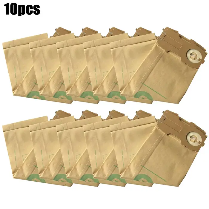 Sacs pour aspirateur Vorwerk-Kobold VK 118 119 120 121 122, 10 pièces, sacs à poussière en papier à 