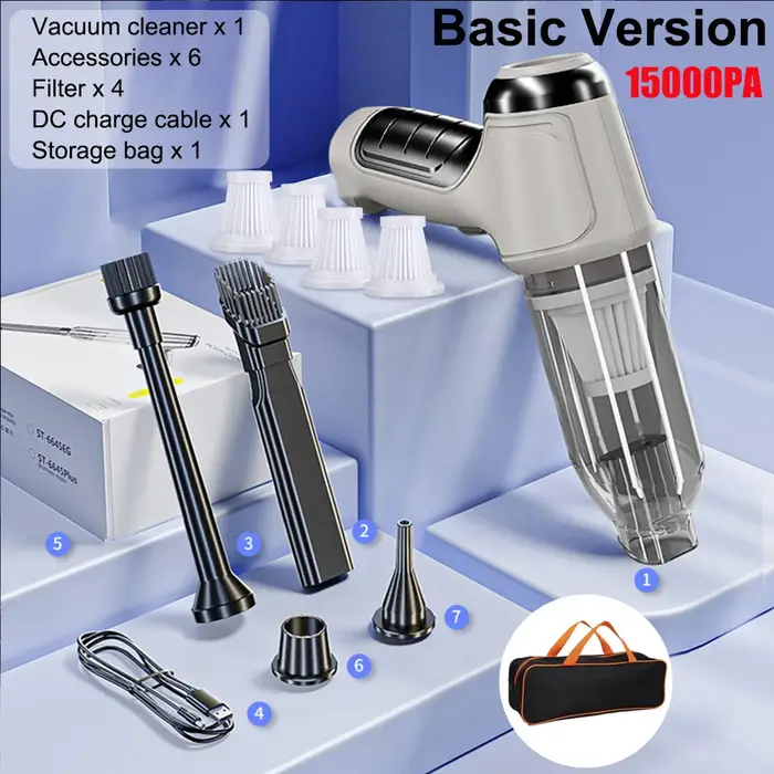 Aspirateur de bain portable pour voiture et maison