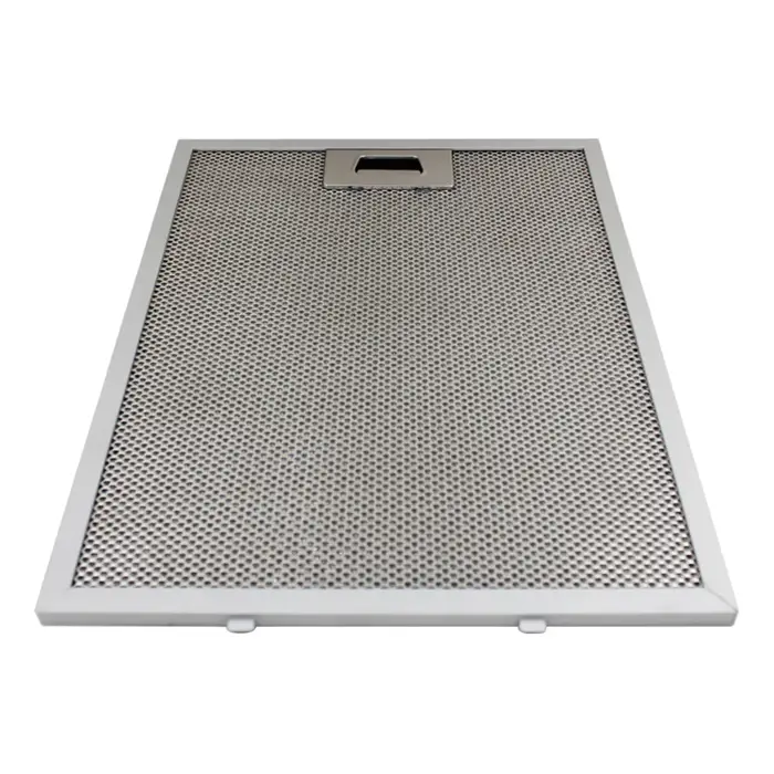 Filtre à graisse pour hotte de cuisine, 271.5x320mm, maille métallique