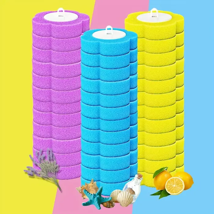 Têtes de brosse de toilette jetables
