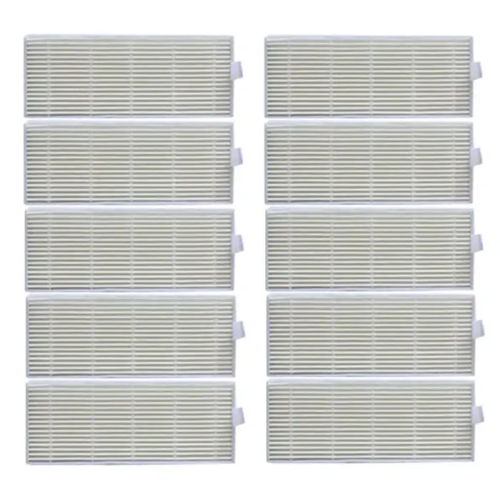 10x filtre HEPA pour aspirateur Robot Rovus Eziclean ONE Aqua 210 REDMOND RV-R500 Proscenic 811GB 91