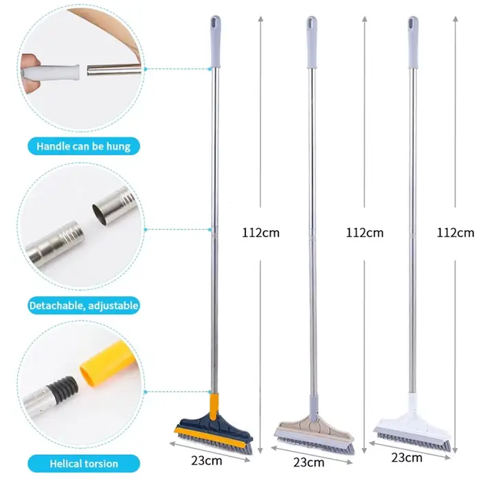 Brosse de nettoyage pour sol de salle de bain
