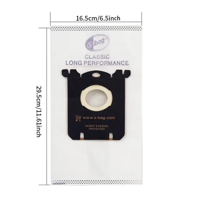 Sacs d'aspirateur pour Electrolux S-bag FC8020 FC8130 HR8349 HR8368 FC8404 HR8300 AEG Tornado Volta