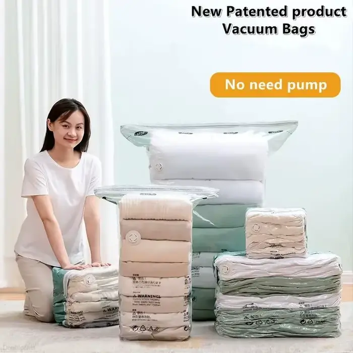 Grands sacs de rangement sans pompe