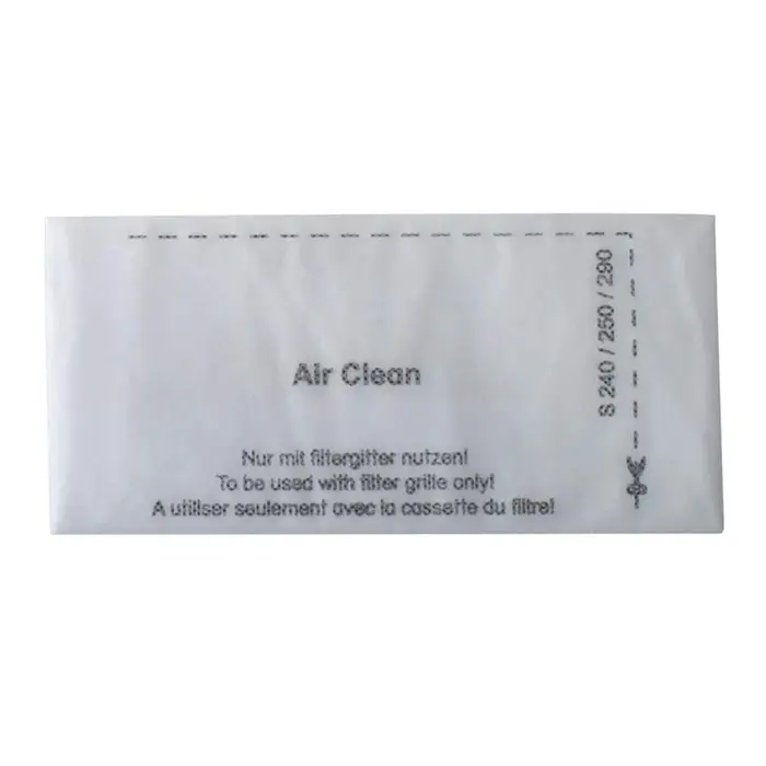 6713110 filtre de nettoyage d'air pour tapis filtrant d'aspirateur