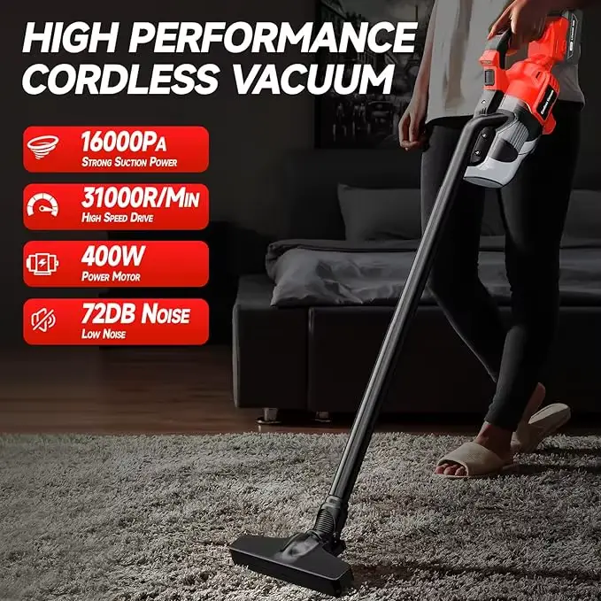 Aspirateur électrique 16KPA 6 en 1 sans fil