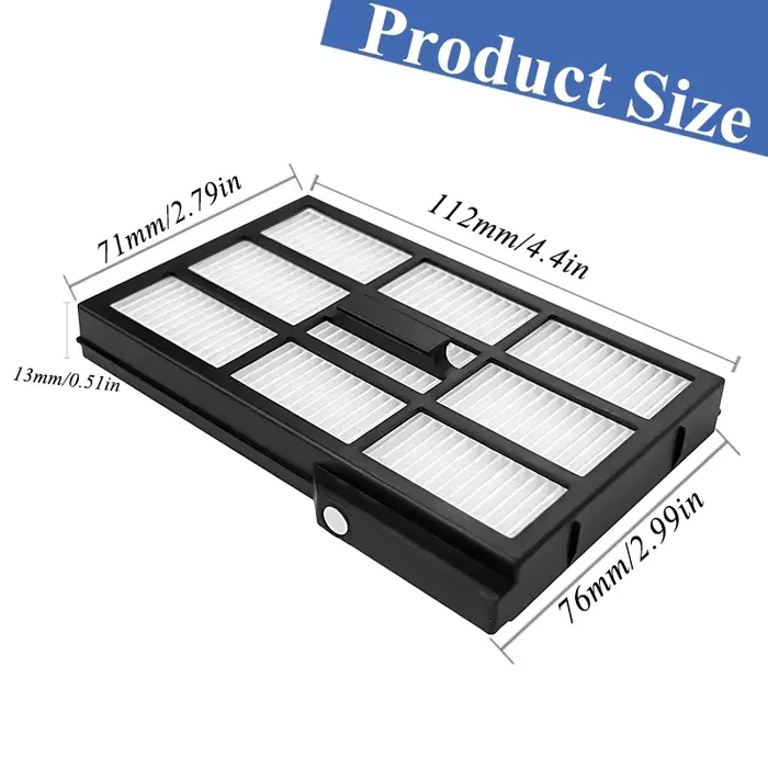 【NOUVELLE Version Filtre HEPA】 Accessoires pour aspirateur Eufy Omni E25 / E28
