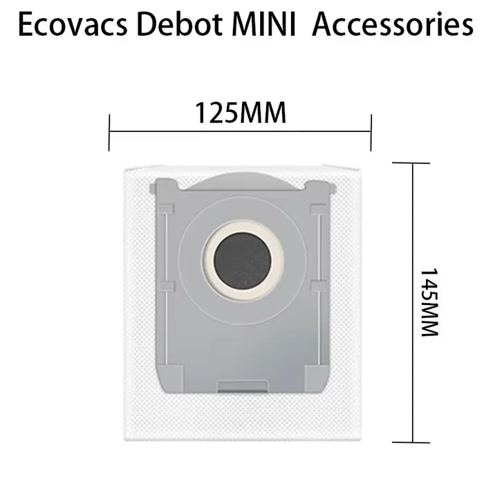 Ecovacs Deebot mini Robot aspirateur accessoires brosse principale tissu sac à poussière bord