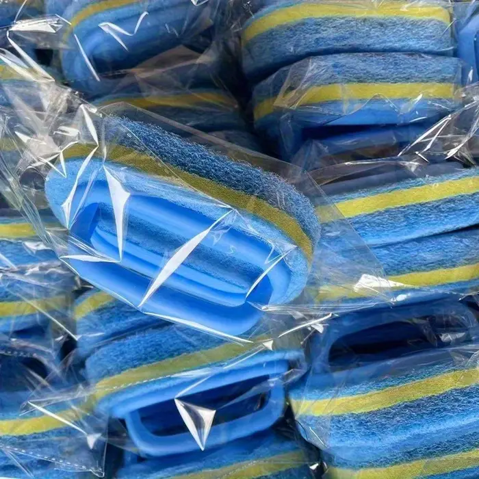 Kit de 3 brosses de nettoyage pour piscine, éponge en PP pour carrelage et paroi de piscine, accessoire d'entretien manuel non électrique