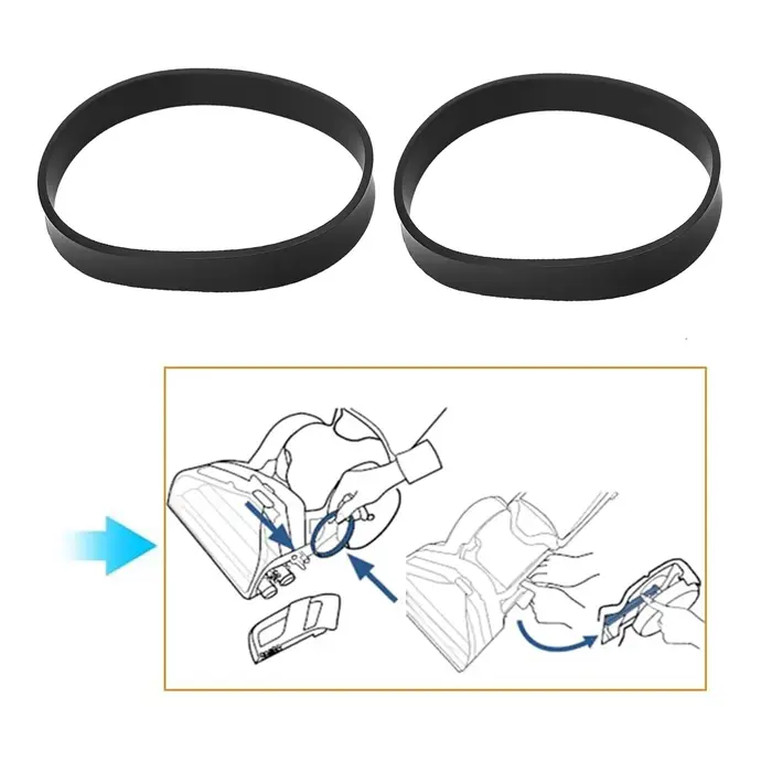 Ceinture d'aspirateur en caoutchouc