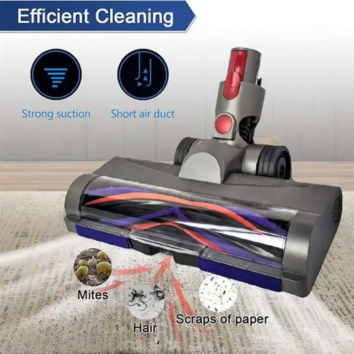 Tête de nettoyage Anti-emmêlement A60P pour Dyson V7 V8 V10 V11 V15