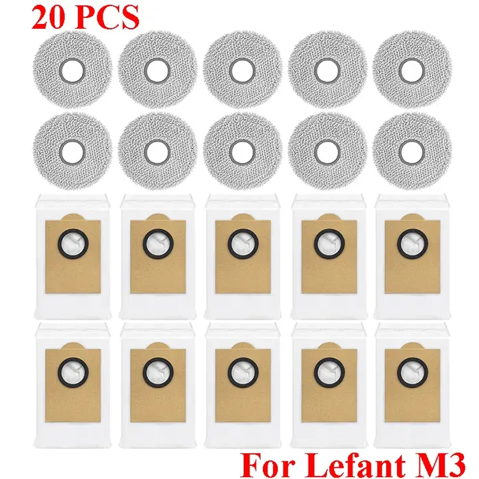 Accessoires pour aspirateur Robot (Lefant M3/M3 MAX/M3L)