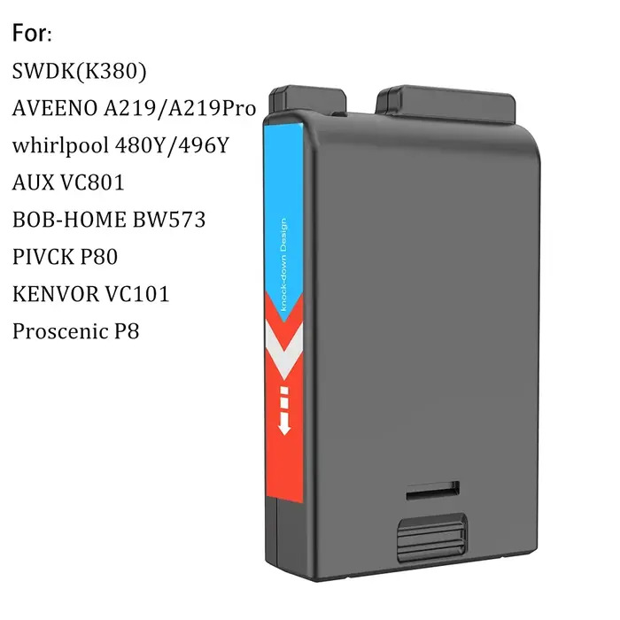 Pour Proscenic P8 chargeur BOB-HOME BW573 TOMEFON X60 KENVOR VC101 accessoires pour aspirateur avec batterie au lithium rechargeable