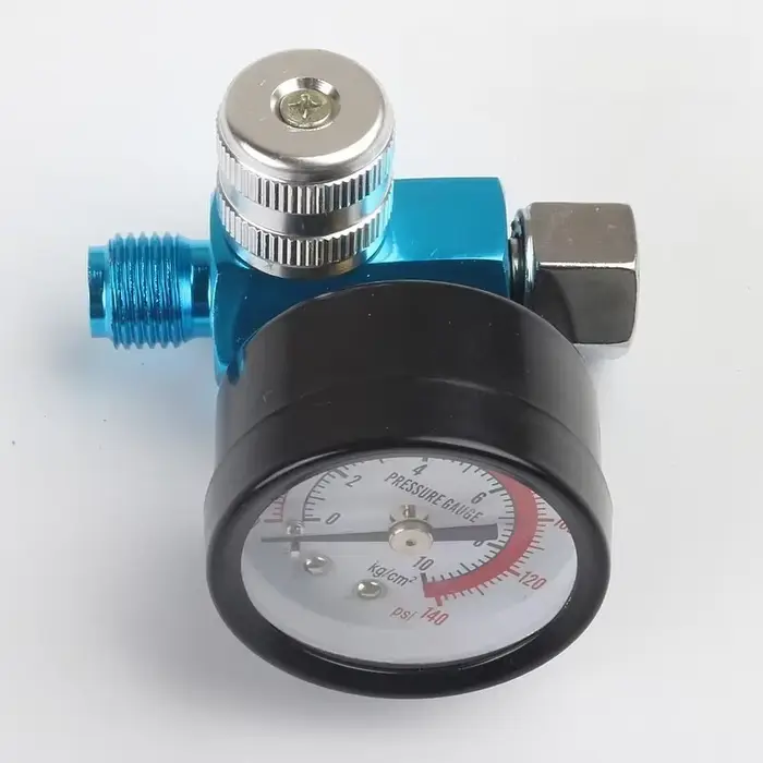 Filtre à eau pour pistolet de pulvérisation avec manomètre et valve de régulation, contrôle basse pr