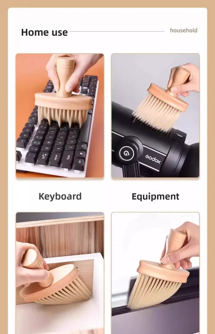 Brosse de nettoyage pour rails de fenêtre