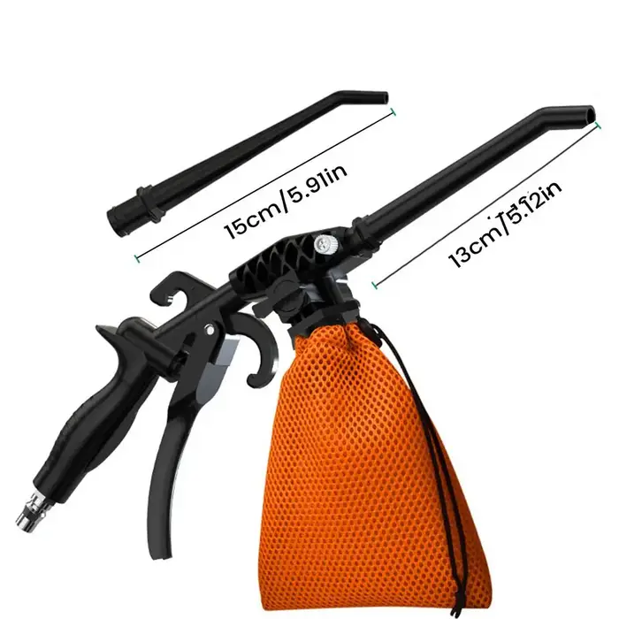 Pistolet de nettoyage et souffleur d'air 2-en-1 pour compresseur