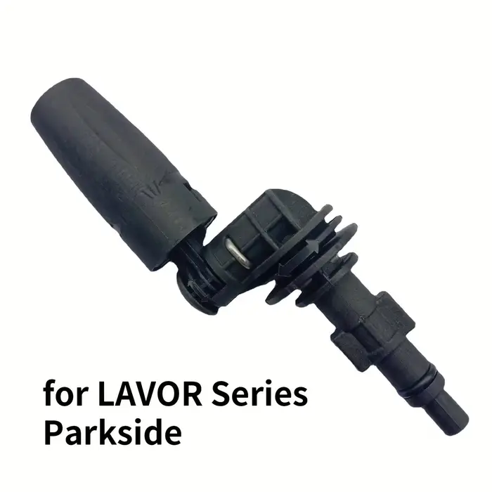 1 pièce robuste 360° ° Buse rotative réglable à haute pression compatible avec les nettoyeurs