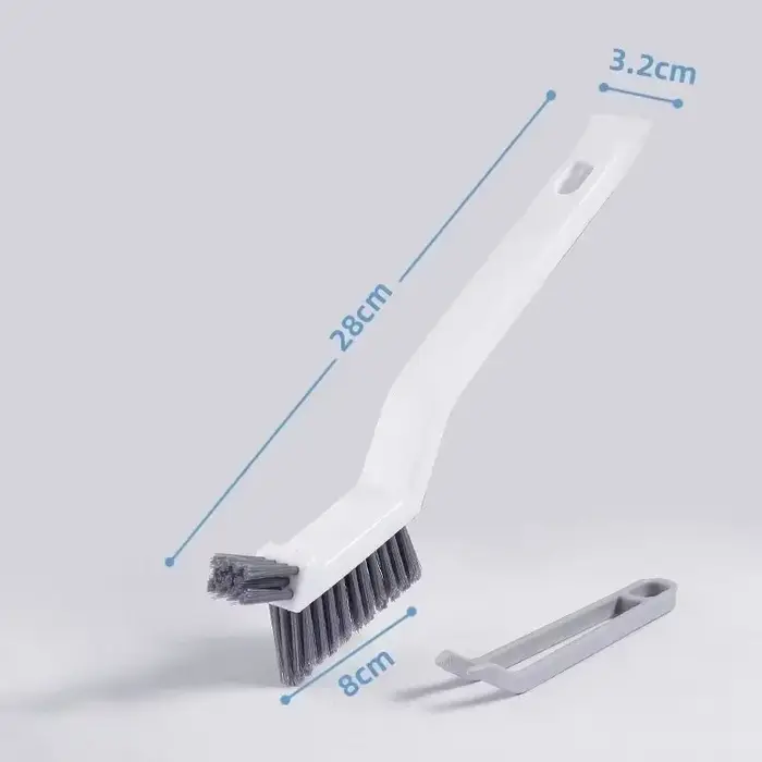 Brosse de nettoyage efficace pour coins et espaces