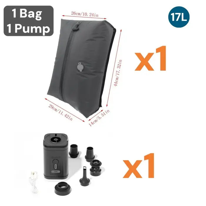 Sacs de rangement sous vide, valises essentielles de voyage, organisateur de vêtements, sac d'emball