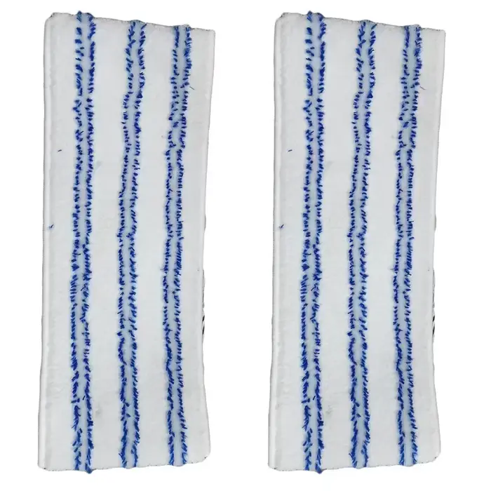 2 chiffons de vadrouille pour kit/brosse Vaporflexi/Pro/classique/Eco Pro 3.0/Eco Pro 3000