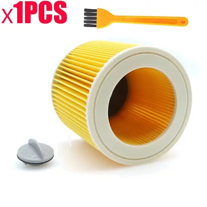 Filtre HEPA pour cartouche Karcher WD2250 WD3.200 MV2 MV3 WD3, pièces de filtre Karcher, filtres à p