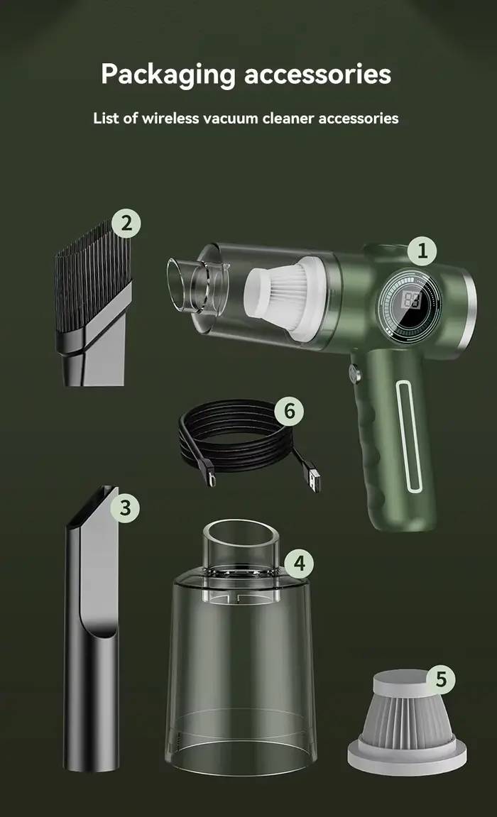 Aspirateur sans fil pour voiture