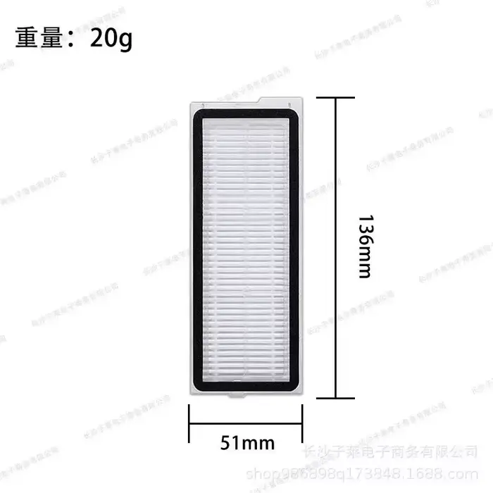 Roborock Qrevo L / QR 798 / QV 35A / QR 598 accessoires pour aspirateur Robot brosse latérale principale filtre Hepa sac à poussière en tissu pour vadrouille
