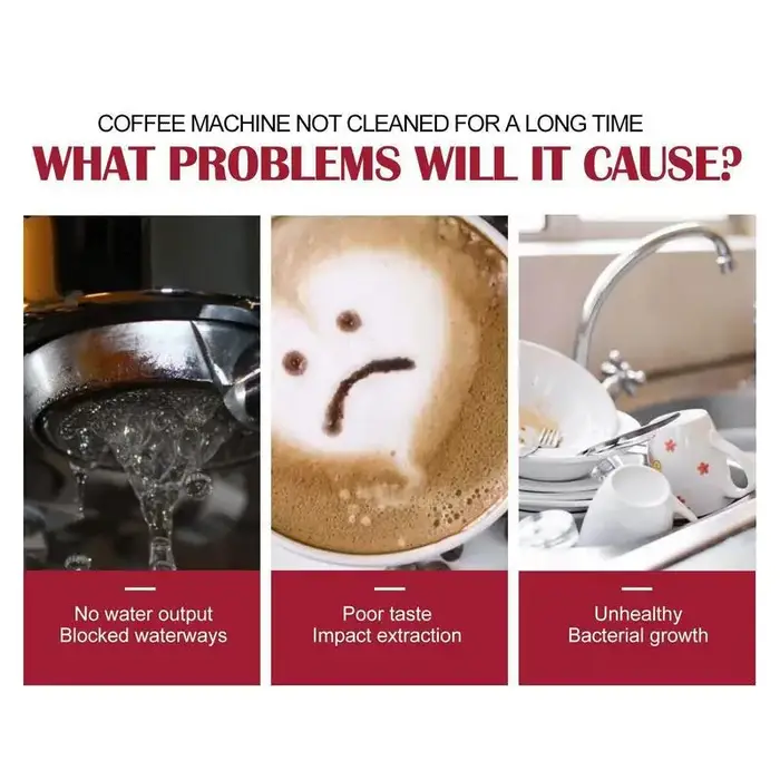 Comprimés de détartrage pour machine à café