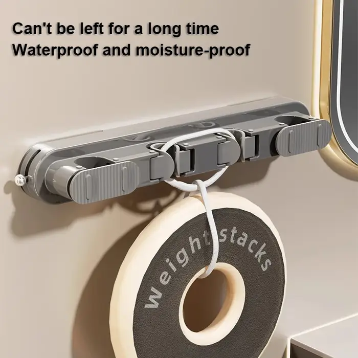 Support de balai pour vadrouille de salle de bain
