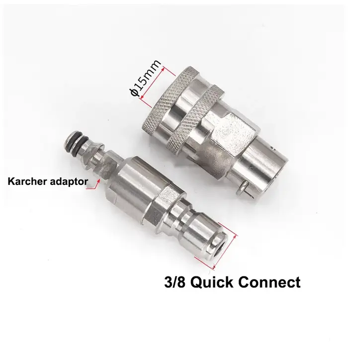 Adaptateur de tuyau et odorà eau pour Karcher