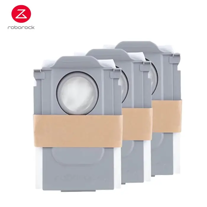 Original Roborock s8 maxv ultra/qrevo curv/série QRevo/saros 10r/saros 10 sacs à poussière accessoir