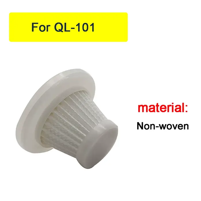 2 pièces pour QL-101 monté sur voiture aspirateur filtre élément filtrant filtre Non-tissé aspirateu