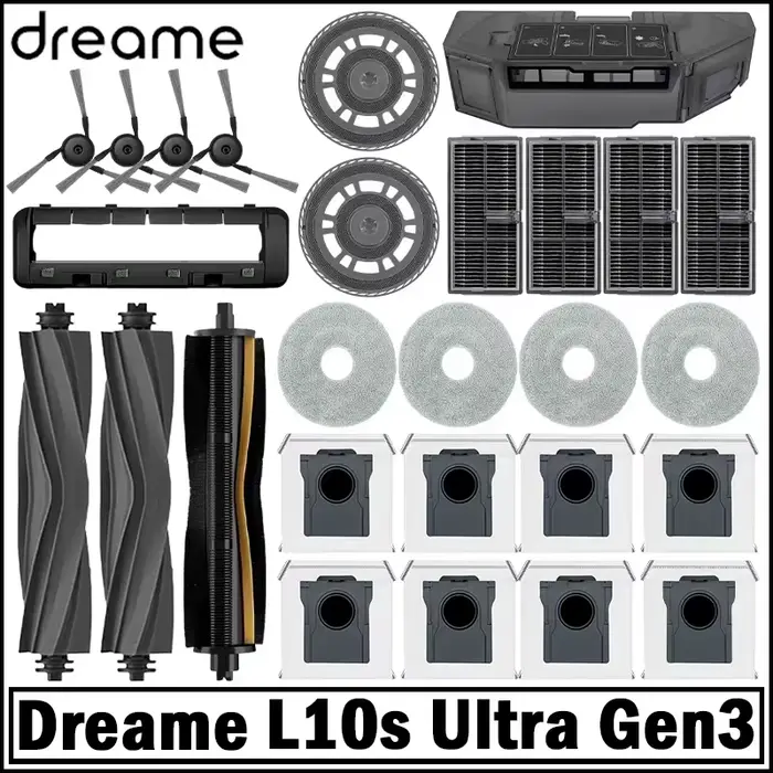 Pièces détachées pour robot aspirateur Dreame L10s Ultra Gen3 / L30s Pro
