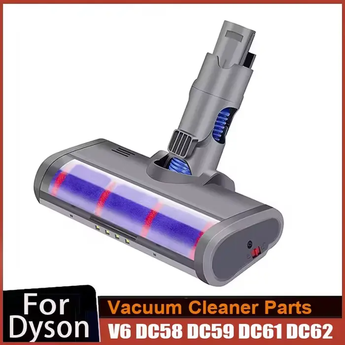 Outil de tête de brosse de sol pour aspirateur Dyson V6 DC58 DC59 DC61 DC62, brosse de balayeuse dou