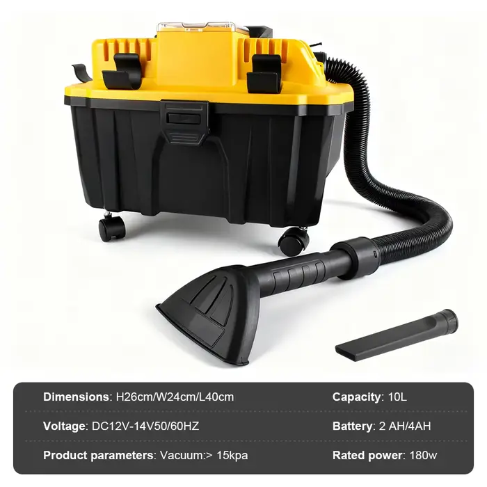 Aspirateur sans fil Lithium-Ion sans brosse aspirateur Portable humide et sec aspirateur à haute asp